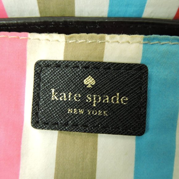 Kate Spade Black Saffiano Leather Cross body Shoulder Bag purse Clutch Sally - Picture 8 of 10